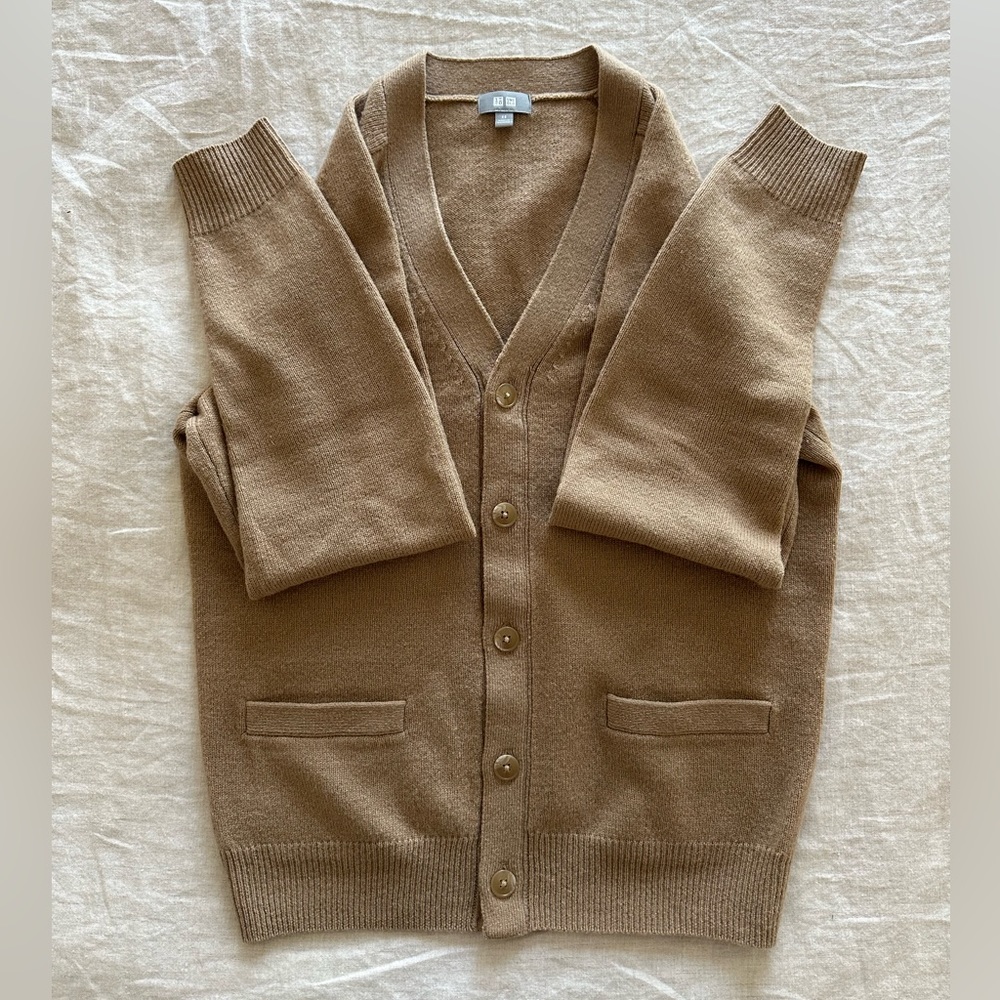 Uniqlo Merino Wool Cardigan Sweater